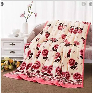 Mền lông tuyết nhung mềm mịn siêu nhẹ đắp thoáng mát thích hợp cho văn phòng, cho bé mang đi học...( mẫu ngẫu nhiên)