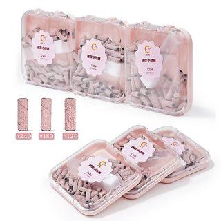 Hộp ống nhám nhí hồng + đầu hộp tiện lợi
