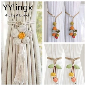 YYlingx 1 Cái Rèm Tieback Dây Đàn Hồi Thời Trang Trang Trang Trí Nhà