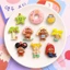 Set Charm Crybaby Kỳ Nghỉ Biển Mùa Hè – Phao Bơi Peach, Nàng Tiên Cá, Cây Dừa, Sao Biển, Resin Trang Trí Dép Kawaii