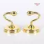 2 Chiếc Kim Loại Kẽm Hợp Kim Rèm Holdba Móc Treo Tường Dây Buộc Ba Móc Treo Giá Đỡ Cho Cửa Sổ Hạng Nặng Trang Trí Nhà