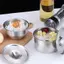 Bát Cơm Inox Có Nắp Bát Canh Hấp Cơm Chống bỏng Trẻ Em Bát Nhỏ Ẩm Thực Hàn Quốc Dụng Cụ Nhà Bếp VN
