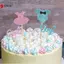 12 Cái Bé Trai Hoặc Bé Gái Cupcake Toppers Thực Phẩm Món Tráng Miệng Bánh Pis Cho Giới Tính Tiết Lộ Đồ Trang Trí Tiệc Màu Xanh Hồng Quà Tặng Tắm Cho Bé VN