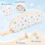 GETVOW Bút Chì, Thiết Kế Dây Kéo Túi Đựng Bút In Đại Dương, INS Phong Cách Cầm Tay Dung Tích Lớn Tổ Chức Văn Phòng Phẩm Học Sinh