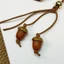 Móc Khóa Xe BRBRAA, Nhựa Cà Chua Hoa Tulip Túi Mặt Dây Chuyền, Treo Trang Trí PU Handmade Điện Thoại Di Động Dây Phụ Kiện Trang Sức