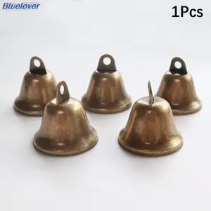 Chuông Jingle Đồng cổ điển Bluelover 38mm. Chuông bò và cừu.Làm chuông gió cho bữa tiệc lễ hội.Mặt dây chuyền cửa sổ và cửa. Đồ trang trí nhà chùa. Chuông còi Giáng sinh. Mới