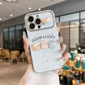 Nền Xanh May Mắn Thích Hợp Cho Apple 15 Ốp Điện Thoại 14 / 13 / 12 Bao Gồm Tất Cả iPhone11 / xs / x Vỏ Mềm 7p / 8p / 726.3.22