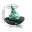 THEGIRL8B Halloween Đảng Bướm Phù Thủy, Xếp Ly Gothic Mũ Phù Thủy, 12 Bướm Lưới Sợi Bền Cao Mũi Nhọn Nón Top Phù Thủy Mũ Cosplay Trang Phục
