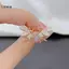 LUImo Thời Trang Dễ Thương Hoa Cánh Tiên Bông Tai Dành Cho Nữ Cô Gái Thiết Kế Zircon Cổ Tích Tinh Tế Bông Tai Trang Sức SBS