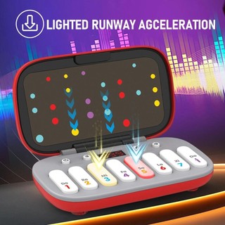 Máy chơi game âm nhạc YSANH Rhythm Master, Giảm căng thẳng 7 chế độ Trò chơi nhịp điệu nhạc điện tử|Âm thanh tương tác Phong cách pin Montessori Đồ chơi bàn phím điện tử Mini