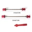 Shas Durability Skewer Lever Phát hành nhanh xiên cho xe đạp leo núi Dễ dàng cài đặt 10 giây