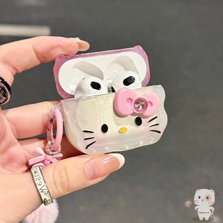 【Chamvn】Vỏ bảo vệ tai nghe Bow  Vỏ mềm chống rơi phù hợp cho Airpods Pro2