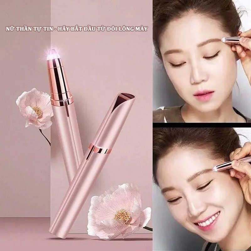 Bút Tỉa Lông Mày Cao Cấp,Máy Tỉa Lông Mày điện đa Năng,dễ Sử Dụng Giúp Tỉa Lông Mép,nách, Không đau Rát