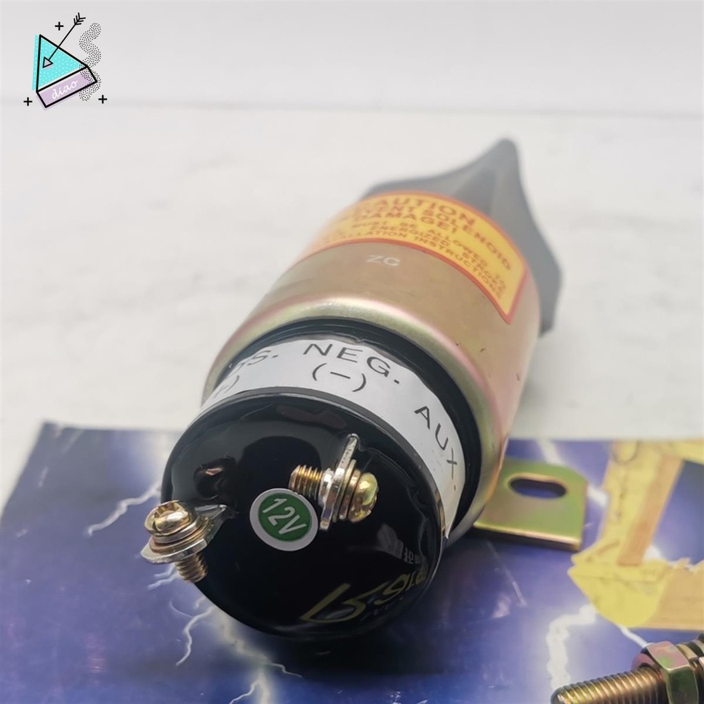 1751-12E2U1B1 Máy Xúc Cắt Van Điện Từ SA-4984-12 77402 Cho S40 S45 S60 Dừng Tắt Van Điện Từ