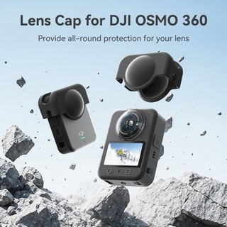 Dành cho DJI OSMO 360 Vỏ bảo vệ ống kính Vỏ bảo vệ silicon Chống rơi, chống mài mòn, chống địa chấn Phụ kiện bảo vệ máy ảnh thể thao DJI