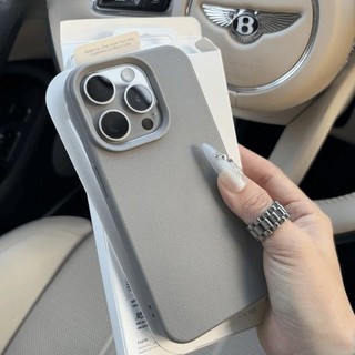 Ốp Lưng Điện Thoại RENO 11 12 14 PRO 13F 12F 11F Sang Trọng Mỏng Da PU Mờ Màu Trơn Silicon Mềm Mại