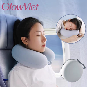 Gối Chữ U Cao Su Non, Thiết Kế Công Thái Học Ôm Sát Cổ, Giảm Đau Mỏi Hiệu Quả, du lịch & Chức