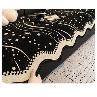 Mới Bốn Mùa Đa Năng Ánh Sáng Sang Trọng Cao Cấp Chống Trơn Trượt Bọc Ghế Sofa Khăn Sofa Đệm Sofa Khăn Sofa