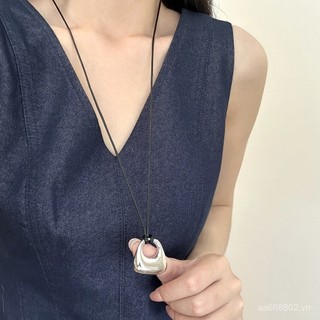 🌟 Chuyền Bạc Mặt Đơn Giản Cao Cấp, Dây Có Thể Điều Chỉnh, Phụ Kiện Thời Trang Cho Nữ BWKR