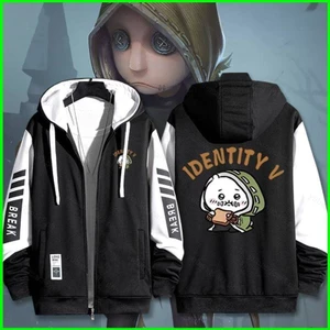 YB1 Chiikawa Identity V Emma Woods Gardener - Áo Khoác hoodie Cardigan Len, Hàng Cosplay Cao Cấp