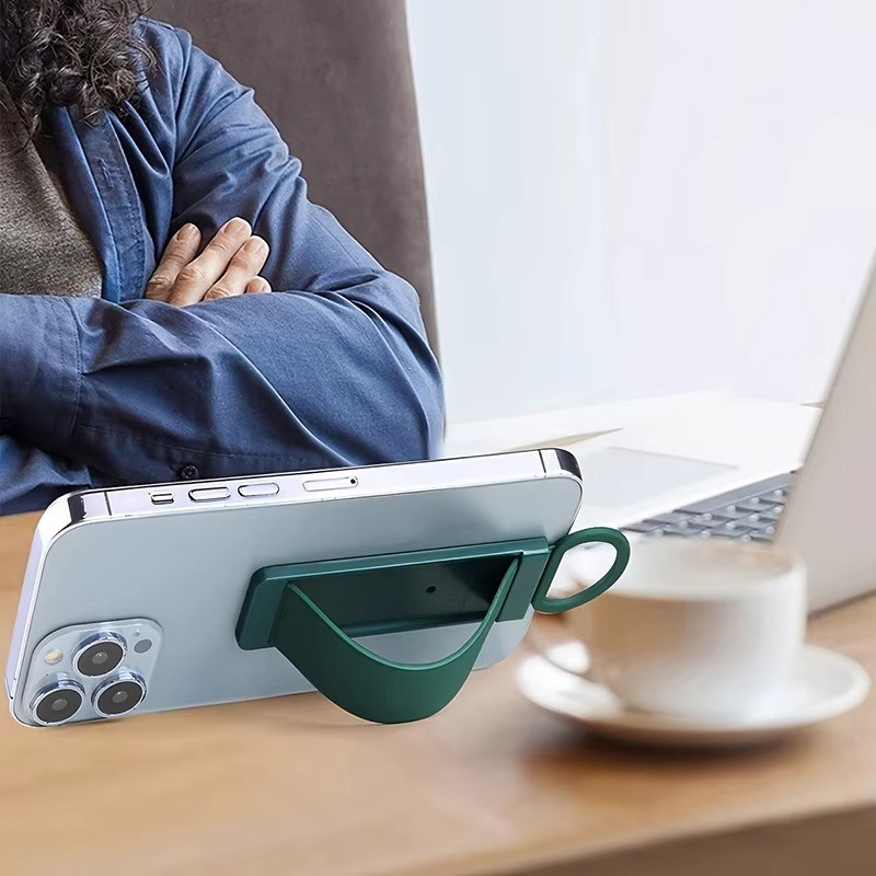 Đa Năng Dây Đeo Tay Giá Đỡ Ngón Tay Khóa Vô Hình Điện Thoại Di Động Mặt Sau Miếng Dán Bàn Giá Đỡ Kính Thiên Văn Đẩy Kéo Tay Cầm Cầm Đứng
