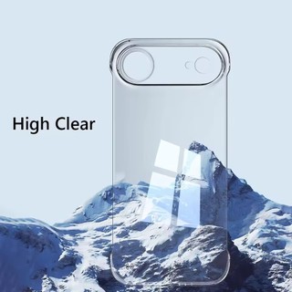 [JLK] Ốp lưng cứng trong suốt mỏng không khung cho iPhone 17 ProMax Air 16E 16 15 14 Plus 13 12 Pro Max Vỏ điện thoại không viền chống sốc