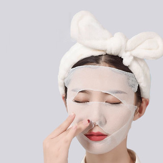 Bông ướt mỹ phẩm có thể kéo dài mặt nạ spa mỏng cotton để cung cấp mặt dưỡng ẩm