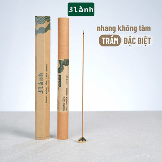 Nhang Không Tăm Trầm Hương Đặc Biệt 3 Lành Ống 30gr Tự Nhiên 100% Ít Khói 12 Năm Trầm Thờ Cúng Yoga