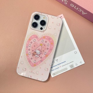 Ốp Điện Thoại Dễ Thương + Chú Thỏ Lông Tơ Cho IPhone 11 16 15 14 13 12 Pro Xs Max XR X 7 8 Plus Ins Hàn Quốc Vỏ Bling Lấp Lánh Siêu Mỏng Ốp Lưng TPU Mềm Ốp Lưng Bảo Vệ Chống Sốc