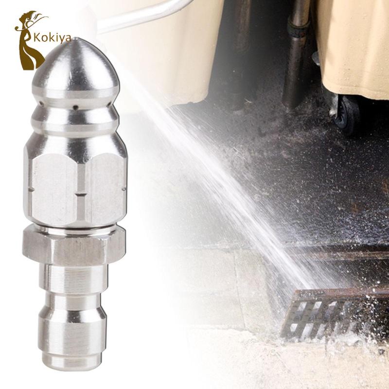 Đầu vòi phun cống rửa áp lực 5000 PSI Lắp đặt dễ dàng Thoát nước nhanh