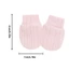 Treeling Soft Cotton Găng Tay Cho Bé Ngăn Ngừa Vô Tình Trầy Xước Mặt Găng Tay Thoáng Khí Cho Trẻ Sơ Sinh Cạnh Co Giãn 0-1 Mo