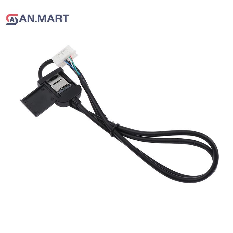 Bigdealssuper Khe Cắm Thẻ Sim Adapter Cho Android Radio Đa Phương Tiện Gps 4G 20pin Đầu Nối Cáp Xe Phụ Kiện Dây Replancement Một Phần siêu