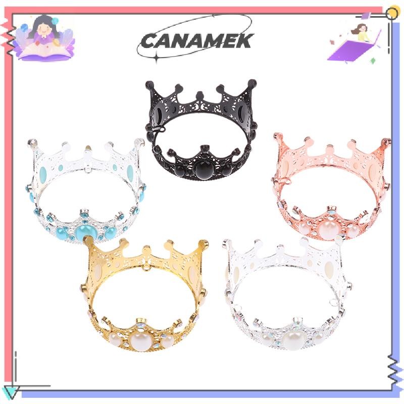 Vương miện kim loại cotton cổ điển - phụ kiện thời trang cho búp bê
