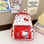 Ba lô Hello Kitty cho bé gái - Túi đi học hoạt hình dễ thương có thiết kế chống trầy xước, Túi mẫu giáo nhẹ