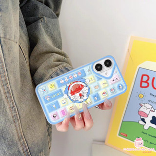Ốp Lưng Cho Iphone 15 12 13 14 16 17 11 Pro Max Air XR X XS MAX 14 8 7 6 15 16 Plus SE 2020 Sáng Tạo Dễ Thương HelloKitty Doremon Entertainment 3D Bàn Phím