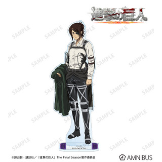 Mô Hình Acrylic Eren Mikasa Levi Attack on titan Trang Trí Bàn, Quà Tặng [12CM]