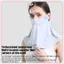 JRP Ngoài Trời Ice Silk Mask Nữ Mùa Hè Chống Tia UV Qui-dry Face Cover Khăn Thoáng Khí Ne Bảo Vệ Treo Tai JRP