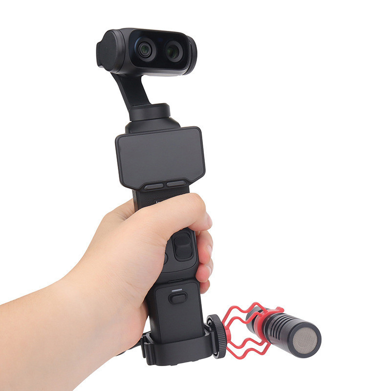 Tương thích với giá đỡ mở rộng Insta360 Luna Ultra đơn giản với khung gắn giày lạnh kép