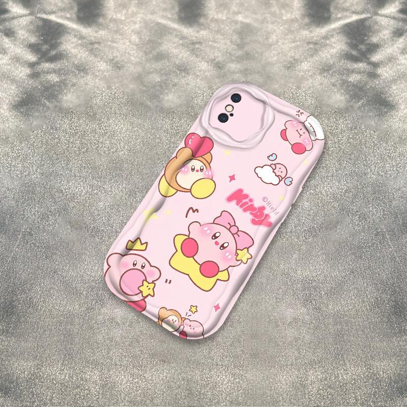 Vỏ Silicon Hoạt Hình Cho iPhone X XS XS Max XR 3D Vỏ Điện Thoại Mềm TPU Lotso Bear Kirby Ốp Lưng Chống Sốc