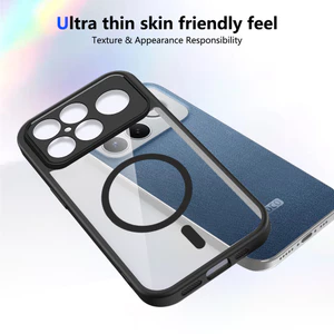 Ốp lưng Poco F8 Ultra Vỏ từ tính trong suốt mờ cho Ốp điện thoại Xiaomi Poco F8 Ultra 5G