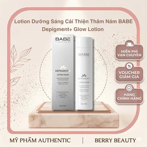 Lotion Dưỡng Sáng BABE Depigment+ Glow Lotion 150ml | Dưỡng Sáng Cải Thiện Thâm Nám