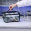 Túi đeo thắt lưng PVC chống tĩnh điện SRVN Bộ dụng cụ chống nước lưới trong suốt Fanny Pa để cắm trại Dụng cụ tổ chức ngoài trời.
