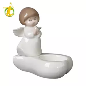 Chân nến hình thiên thần dễ thương hình hàng mã cho quà tặng tân gia
