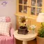 HFTOY 1 Cái Thu Nhỏ Máy Ghi Âm Nhà Búp Bê Phụ Kiện Vintage Mô Hình Cổ Hoàn Hảo Cho Cảnh Nội Thất Phòng Khách ~