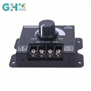GHX 1pc dc12v / 24v 30a led switch điều khiển độ sáng cho dải led màu đơn bla VN