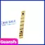 Guansfs Fafeims Đàn Guitar Cầu Hạt 7 Dây Hạt Vàng Đàn Guitar Điện Phụ Kiện Thay Thế Bằng Đồng.