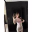 Áo sơ mi ngắn tay ren cổ chữ v dành cho nữ kiểu Pháp ngọt ngào eo hẹp Slim-fit Sli