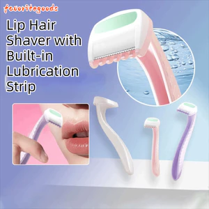 FAVORITEGOODS Dao Cạo Tóc Nách, Dao Cạo Môi Có Thể Tái Sử Dụng Kích Thước Mini, Hình Môi Mini Thiết Kế An Toàn Phụ Kiện Làm Đẹp Bikini Dao Cạo Làm Đẹp Cạo Râu