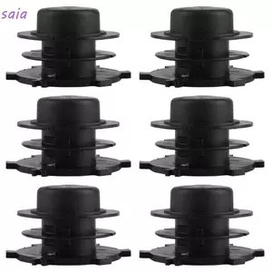 SAIA 6 CÁI Mũ trùm đầu, Cuộn dây tông đơ hạng nặng màu đen, Nhựa cho FS 44, 55, 80, 83, 85, 90, 100, 100RX, 110, 120, 130, 200, 250, KM 55, 85, 90, 110, 130, FS-KM