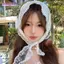 Mũ trùm đầu BORAGETE, Băng đô hình tam giác hoa nhỏ phong cách mục vụ kiểu Pháp, Băng đô móc thủ công dệt kim thời trang cho bé gái